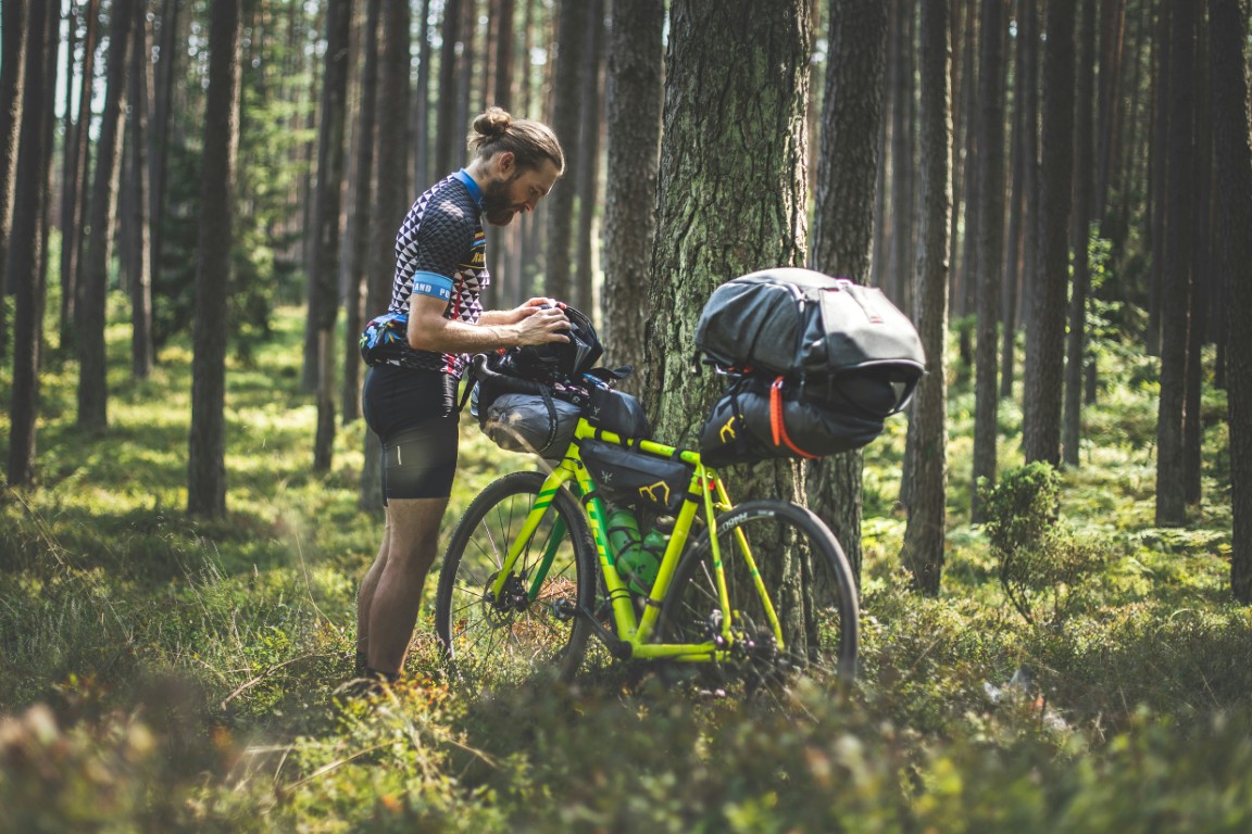 Sacoche bikepacking